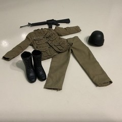 1999 Blue Box Customize WWll German Military Figure