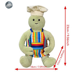 The Tiny Chef Show Plush 9.1in Tiny Chef Plushie Toy for TV Show Fans*