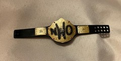 WWE Elite Ultimate NWO Championship Title Belt WCW Matte Gold Action Figure S27