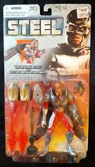 STEEL Movie Complete Set SHAQ-Shaquille O’Neal 1997 Kenner Figures & Motorcycle