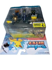 Devseries Shark Bite 2 Shark Cage Toy + Virtual Item Code – New