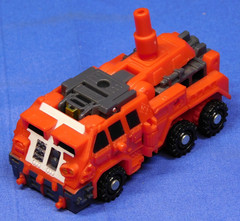 TRANSFORMERS ARMADA OVERLOAD COMPLETE WITH ROLLOUT MINICON & MISSILES 2003 WORKS