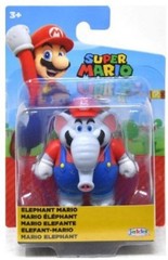 Jakks World of Nintendo Super Mario ELEPHANT MARIO 2.5″ Figure NEW BOX DAMAGE