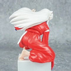 2Pcs Anime Inuyasha Sesshoumaru Ornaments Action Figure Model Toy Birthday Gif
