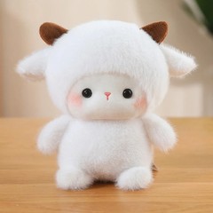 Cute Sitting Animals Red Panda Fox Sloth Cat Soft Plush Dolls Stuffed