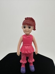 Mini pink doll ponytail girl toy figure 2.5 In…55