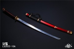 LS2022-10 1/6 Japanese Samurai Sword Knife Model Toy for 12” Action Figure Body
