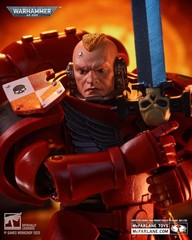 McFarlane Warhammer 40,000 Assault Intercessor Sergeant (Blood Angel) 7in Figure
