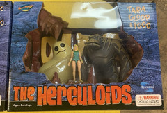 Herculoids Action Figures Complete Set 3 Full Boxed 2003 (NEW) Sealed Toynami