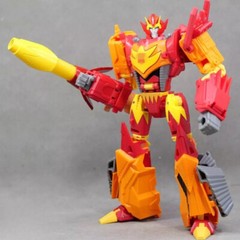 3D DIY Head Upgrade Kit For Ferak Legacy Slipstream Flamewar Comic Flame