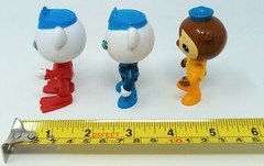 Octonauts 2010 2011 3″ t Figures Captain Barnacles Shellington Mattel Meomi