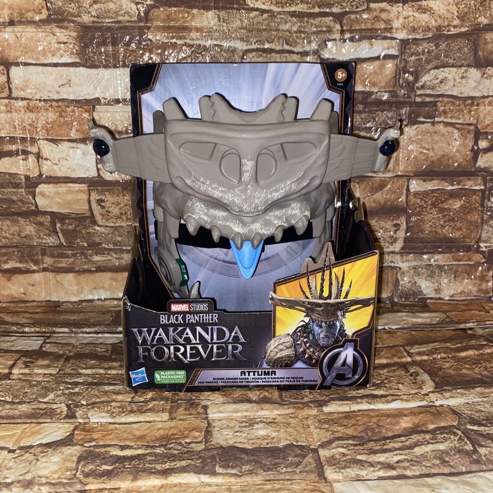 Black Panther 2 Wakanda Forever Attuma Shark Armor Mask Cosplay New