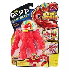 Heroes of Goo Jit Zu Pump Power Air Vac Blazagon Stretch Action Figure