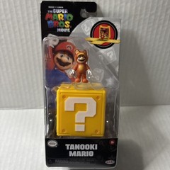 Jakks Pacific Super Mario Bros Movie Tanooki Mario 1.25 in Mini Figure