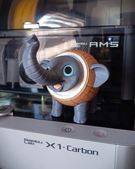 Italian Brainrot – Cocofanto Elefanto 3D Printed Figurine Toy For Kids & Adults