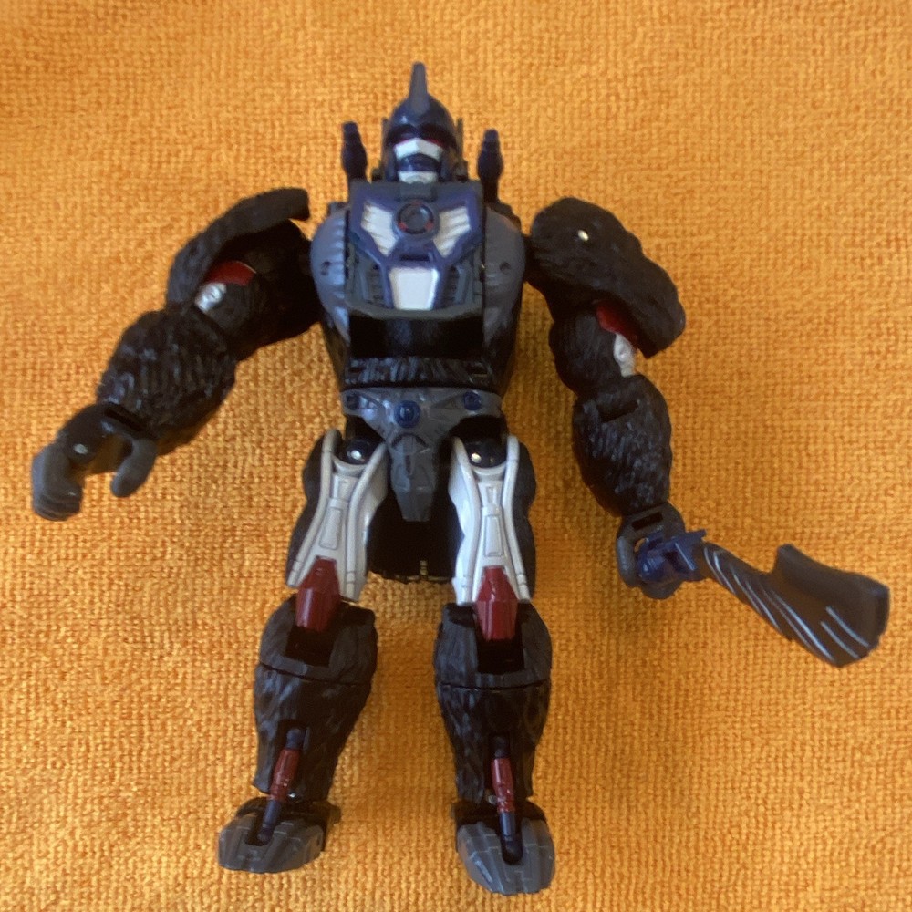 Hasbro Kingdom Optimus Primal Transformer Action Figure w/ Sword. In-complete.