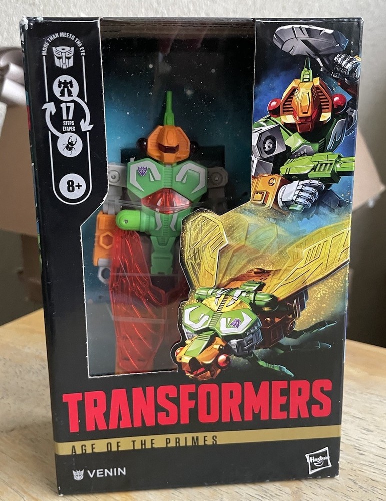 Transformers Age Of The Primes Figure Deluxe Class Venin Brand New Sealed