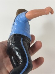 WWF LJN Superstars 1989 Big Bossman Black Card Wrestling Action Figure WWE