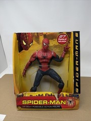 Toybiz SPIDER-MAN 2 12” SPIDER-MAN POSEABLE ACTION FIGURE
