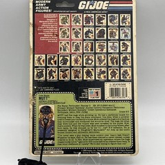 GI Joe Slaughter’s Marauders Mutt 100% Complete W/Uncut File Card 1989 Vintage