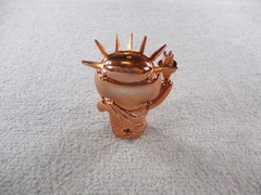 Fuggler Figure 250 Year Anniversary Lady Liburpy Statue Rare Copper Metallic
