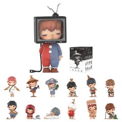 POP MART x Hirono Mime Series Confirmed Figure Toy Sealed Bag in Open Box