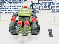 GI Joe 1983 PAC RAT Machine Gun Complete Remote Blueprints Vintage Hasbro ARAH