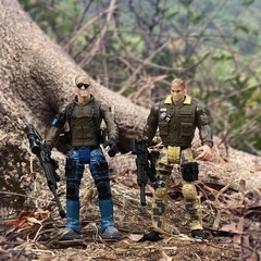 Military Action Figures Bundle: 6 Soldiers & Weapons – Perfect Birthday Gift