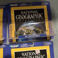 RARE Micro Machine National Geographic Dinosaurs incomplete set