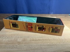 GI JOE 40TH ANNIVERSARY ACTION MARINE EMPTY COFFIN BOX WITH INSERTS & MANUAL