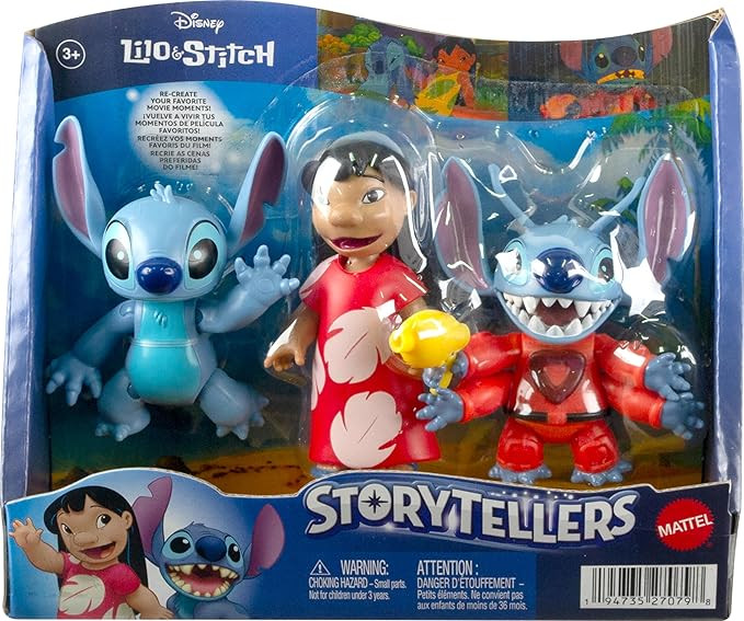 Mattel Disney Lilo & Stitch Storytellers Set 5.9-in Action Figure Toy