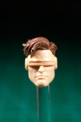 Custom Resin Thin Visor Slim head cast 6in. scale 1:12 Scott Summers cyclops