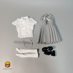 HAILI TOYS 1/6 Workplace JK Clothing Set Model Fit 12” Body Figures