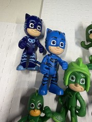 PJ Masks Figure Lot Catboy Gekko Romeo Luna Girl Pharaoh Boy