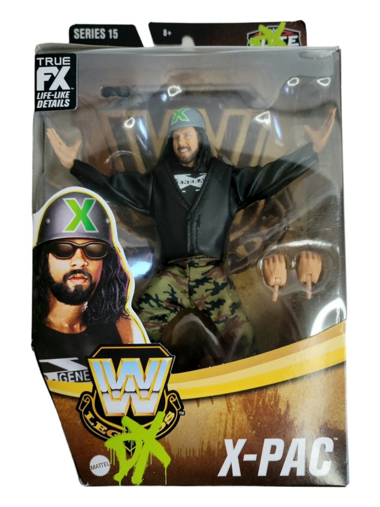 NIB WWE Legends Series 15 X-PAC Action Figure D-Generation X DX Mattel Raw New