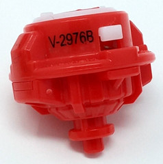 Beyblade B-105 Achilles Burst Auth. w/ QR Code Tomy Hasbro red silver gold