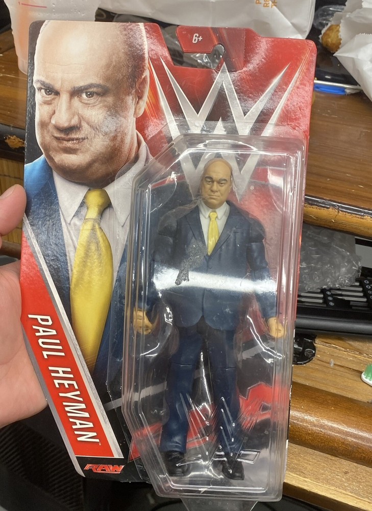 WWE Paul Heyman Series 63 Wrestling Figure Bloodline Wise Man Advocate Manager