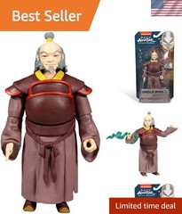 Avatar TLAB Uncle Iroh 5″ Action Figure with Accessories – No Assembly Required