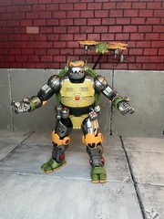 JoyToy TMNT Figure Lot Of 8 Used – Metalhead, Splinter, April, Casey, Turtles