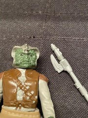 Vintage Star Wars 1983 Klaatu Jabba Palace Guard THIN SKIRT Original Kenner HK