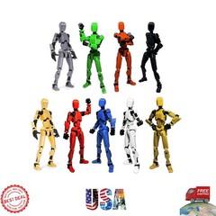 Intricately Designed T-13 Action Figure Set – 9PCS 3D Printed Fun for All Ages