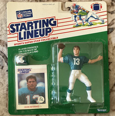 Kenner Starting Lineup 1988 NFL Dan Marino Football Action Figure w/ Card
