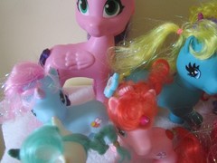 My Little Pony Random Mixed Lot Of 9 Figures Various Generations & Sizes