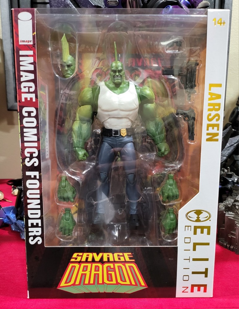 Dragon Savage Dragon Image Comics Founders Series McFarlane Elite Edition 7-Inch