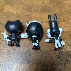 Bendy and the Ink Machine Collectible Figure Lot Of 3 Meatly Games Mini Figures