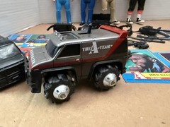 Vintage A-Team B A Hannibal Murdock Face Vans Vette Jeep Accessories Cards