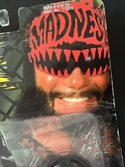1990’s Smash N Slam Wrestlers NWO Macho Man Randy Savage ToyBiz 1999 NEW WCW