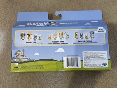 NEW, BLUEY HALLOWEEN 4 Figure Multi Pack SET