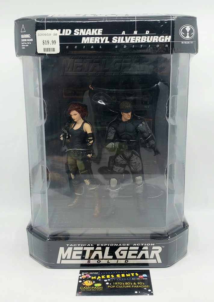 McFarlane Metal Gear Solid Snake & Meryl Silverburgh Special Edition – BRAND NEW