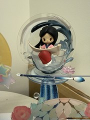 52Toys Disney Princess D-Baby Teacup Sweetheart Series Complete Set and Display